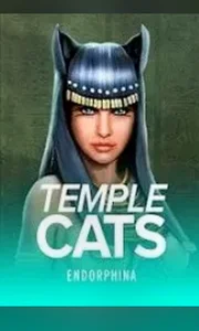 temple cats slot logo
